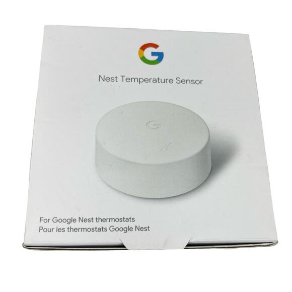 Google Nest Temperature Sensor White New - Picture 5 of 10